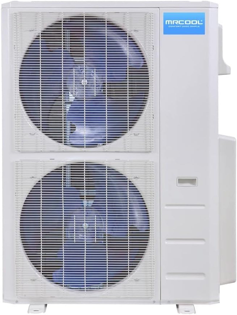 48K BTU 20.5 SEER Multi-Zone Mrcool DIY 4 Zone Ductless Heat Pump Split System 4Th Generation - 9K+9K+9K+24K