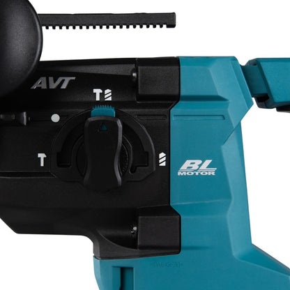 Makita HR010GZ 40V Max XGT Brushless SDS-PLUS Rotary Hammer Drill with 2 x 5.0Ah Battery & Charger