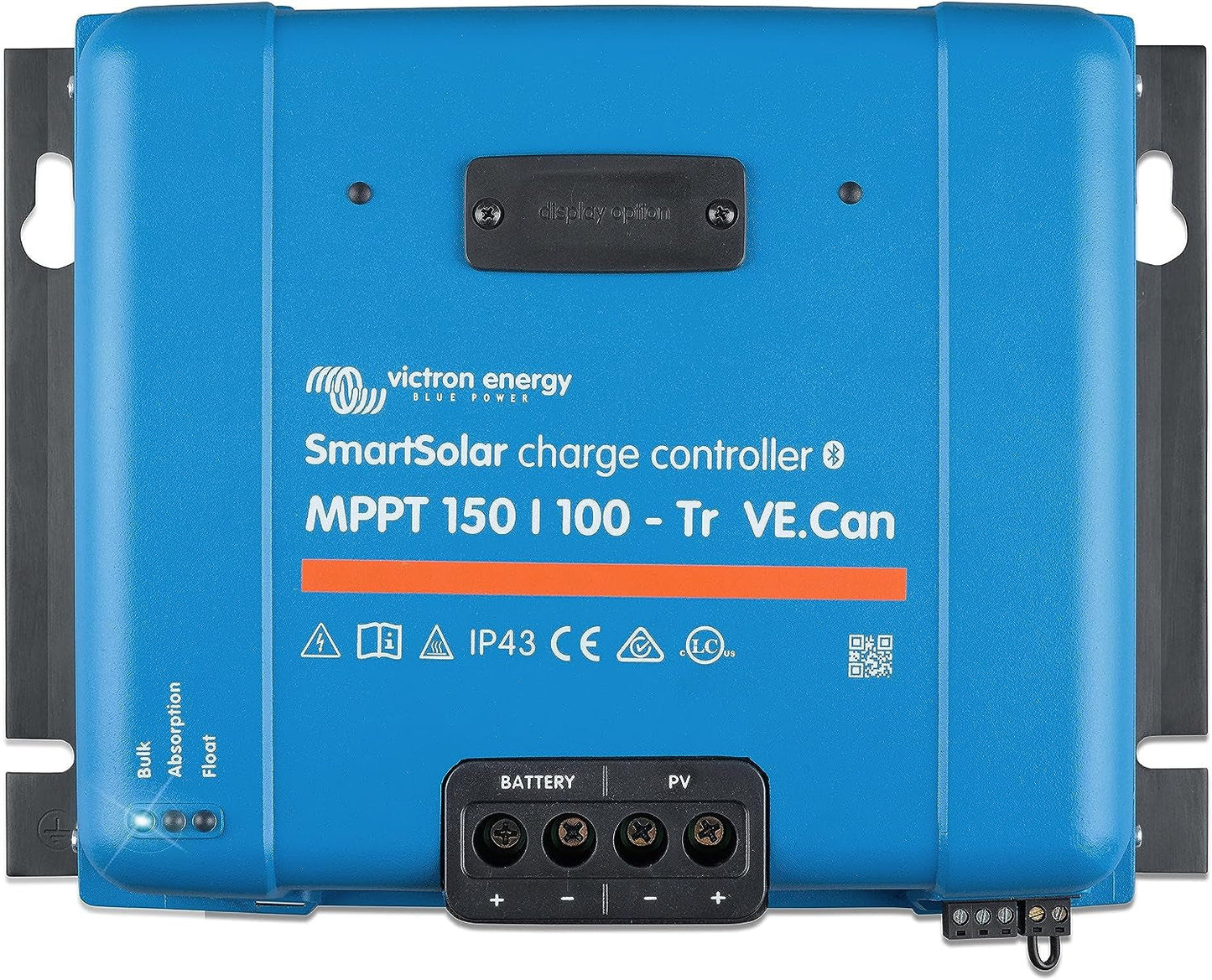 Smartsolar MPPT Tr VE. Can 150V 100 Amp 12/24/36/48-Volt Solar Charge Controller (Bluetooth)