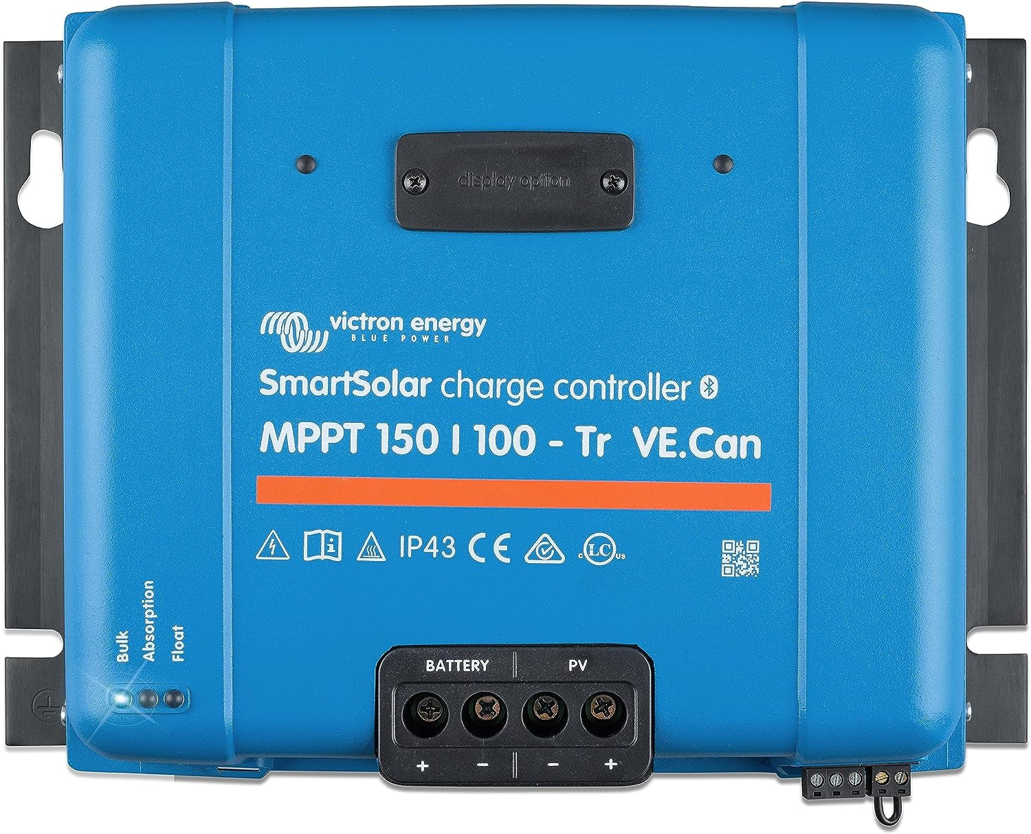 Smartsolar MPPT Tr VE. Can 150V 100 Amp 12/24/36/48-Volt Solar Charge Controller (Bluetooth)
