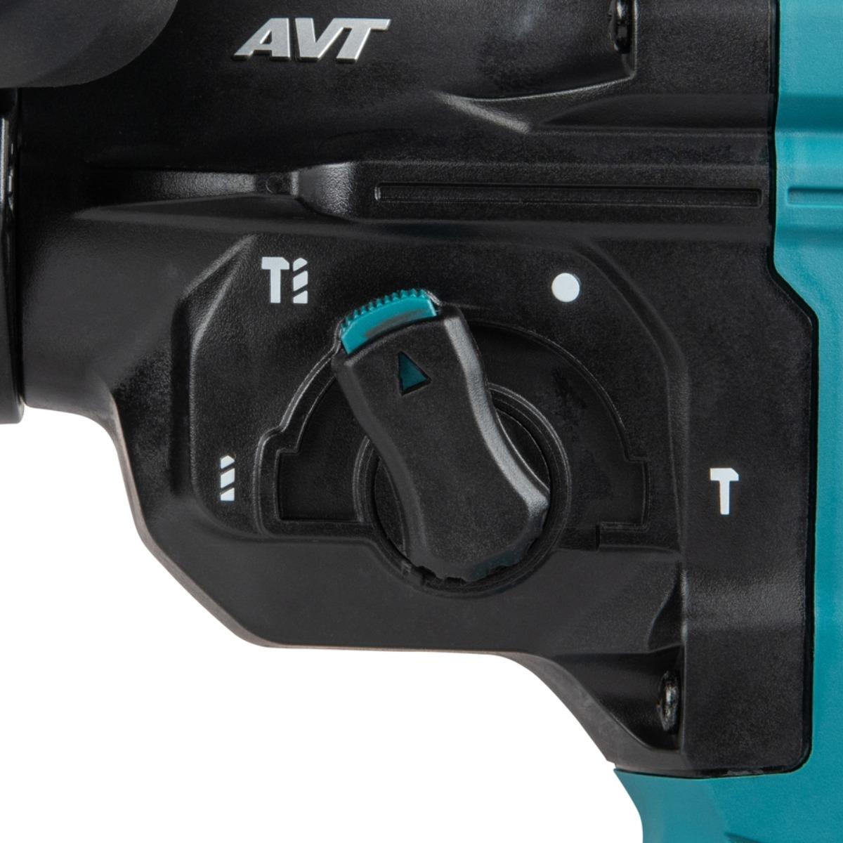 Makita HR012GZ03 40V Max XGT Brushless SDS-Plus Rotary Hammer Drill with 1 x 8.0Ah Battery, Charger Dust Collector & Case