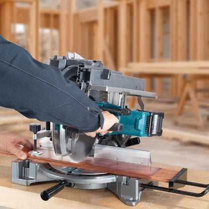 Makita LH001GZ 40V Max XGT Brushless 260mm Table Top Mitre Saw with 1 x 4.0Ah Battery & Charger