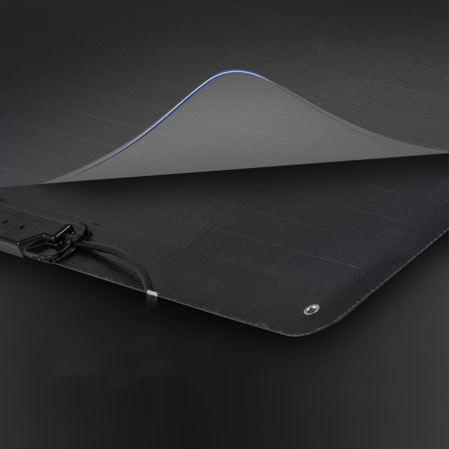 [US Direct] ATEM POWER 100W 12V Monocrystalline Solar Panel Flexible 245 Degree Bendable for RV Tent Roof Boat Cabin Marine Camping 44.49 X 20.47 X 1.26 Inches