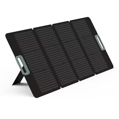 600-Watt Continuous/1200-Watt Peak Power Station plus 200-Watt Portable Solar Waterproof Panel, Camping, Outdoor Living