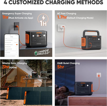 Explorer 1000 V2 Portable Power Station(2024 New),1070Wh Lifepo4 Battery,1500W AC/100W USB-C Output, 1 Hr Fast Charge, Solar Generator for Outdoor Camping,Off-Grid Living,Rv,Emergency