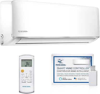 18K BTU Mrcool DIY Ductless Mini Split with Install Kit