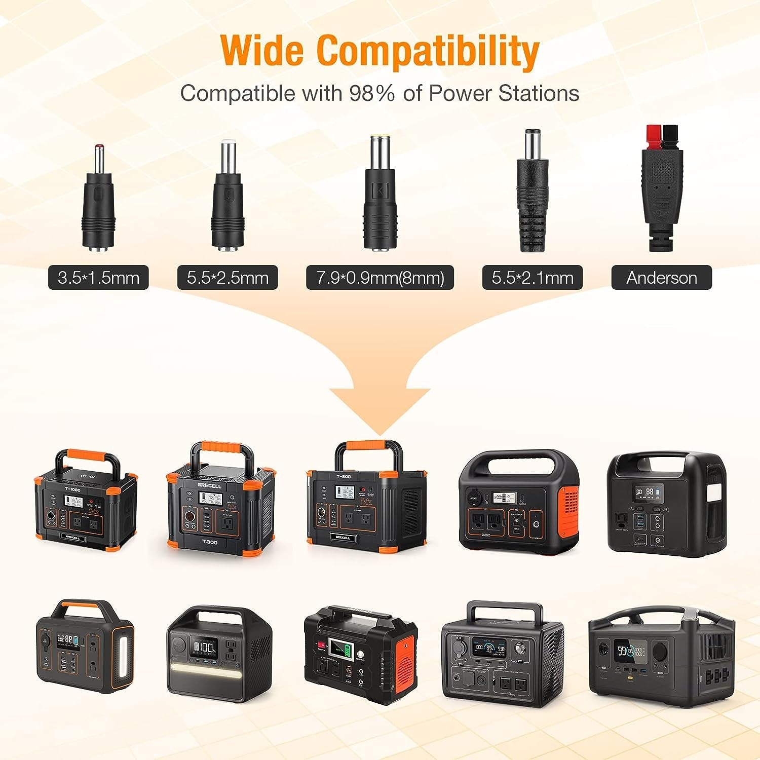 Portable Power Station 2400W Solar Generator with 2 * 100W Solar Panel, 1843Wh UPS Backup Lifepo4 Battery Power Supply with 11 Outlets(4 2400W AC Outlets,2 PD100W) for Home CPAP Camping RV