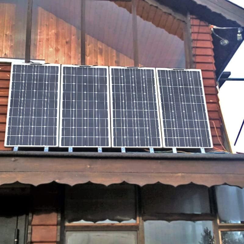900W 18V Monocrystalline Bendable Solar Battery Charger 3 300W Flexible Solar Panels for Rv,Boat,Cabin,Tent,Car,Trailer,With Solar Controller PV Connector Wire,