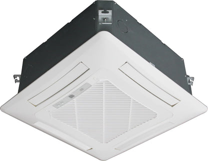 (59)4 Series Mini Split 36K Btu/H 21 SEER Condensing Unit with 3 X 12K Btu Ceiling Cassette Indoor Units