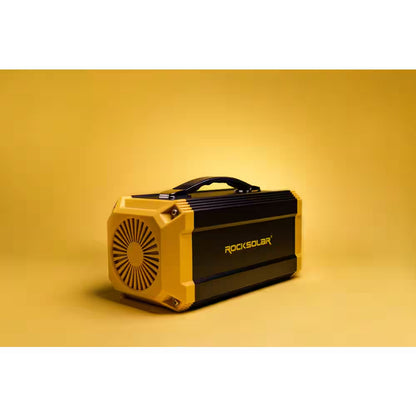 Utility 300 W Power Station plus 100-Watt 12-Volt Foldable Solar Panel Solar Generator Kit