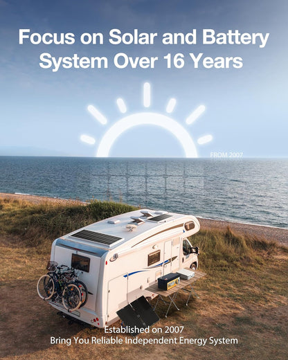 12V 280Ah 2 Pack Lifepo4 Lithium Battery, 6000+ Deep Cycles Lithium Iron Phosphate, 7168Wh Energy, Support in Series/Parallel, for RV, Off-Grid, Solar Power System, Home Backup, UPS, Marine