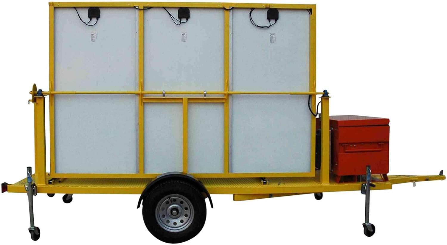 1.8KW Hybrid Solar Generator - (6) 300W Panels, (26) 40Ah Batteries, 500W Inverter, BC - Backup Diesel Genset/N3R Enclosure