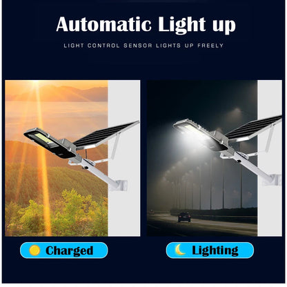 A2 LED Solar Street Lamp Outdoor Doorway Big Solar Panel Road Lights Floodlight Wireless Waterproof Highway 100W 300W 500W 1200W