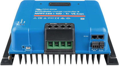 Smartsolar MPPT Tr Ve.Can 250V 100 Amp 12/24/36/48-Volt Solar Charge Controller (Bluetooth)