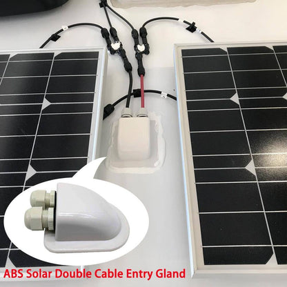 200-Watt Monocrystalline Offgrid Solar Power Kit with 2 X 100-Watt Solar Panel, 30 Amp MPPT Charge Controller