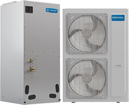 4 to 5 Ton 18 SEER Variable Speed Mrcool Universal Central Heat Pump Split System - Upflow/Horizontal with Quick Connect Lineset - 50 Feet