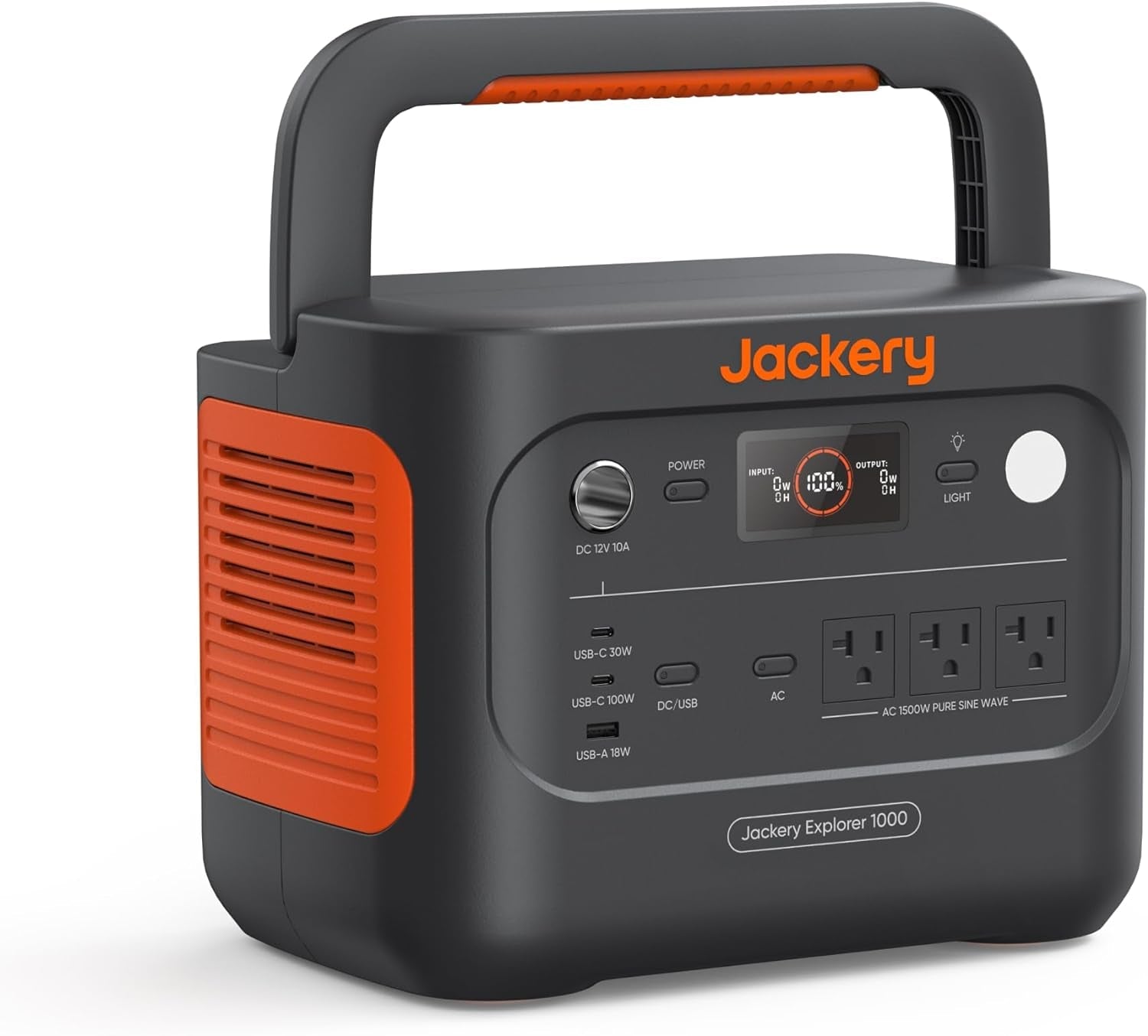 Explorer 1000 V2 Portable Power Station(2024 New),1070Wh Lifepo4 Battery,1500W AC/100W USB-C Output, 1 Hr Fast Charge, Solar Generator for Outdoor Camping,Off-Grid Living,Rv,Emergency