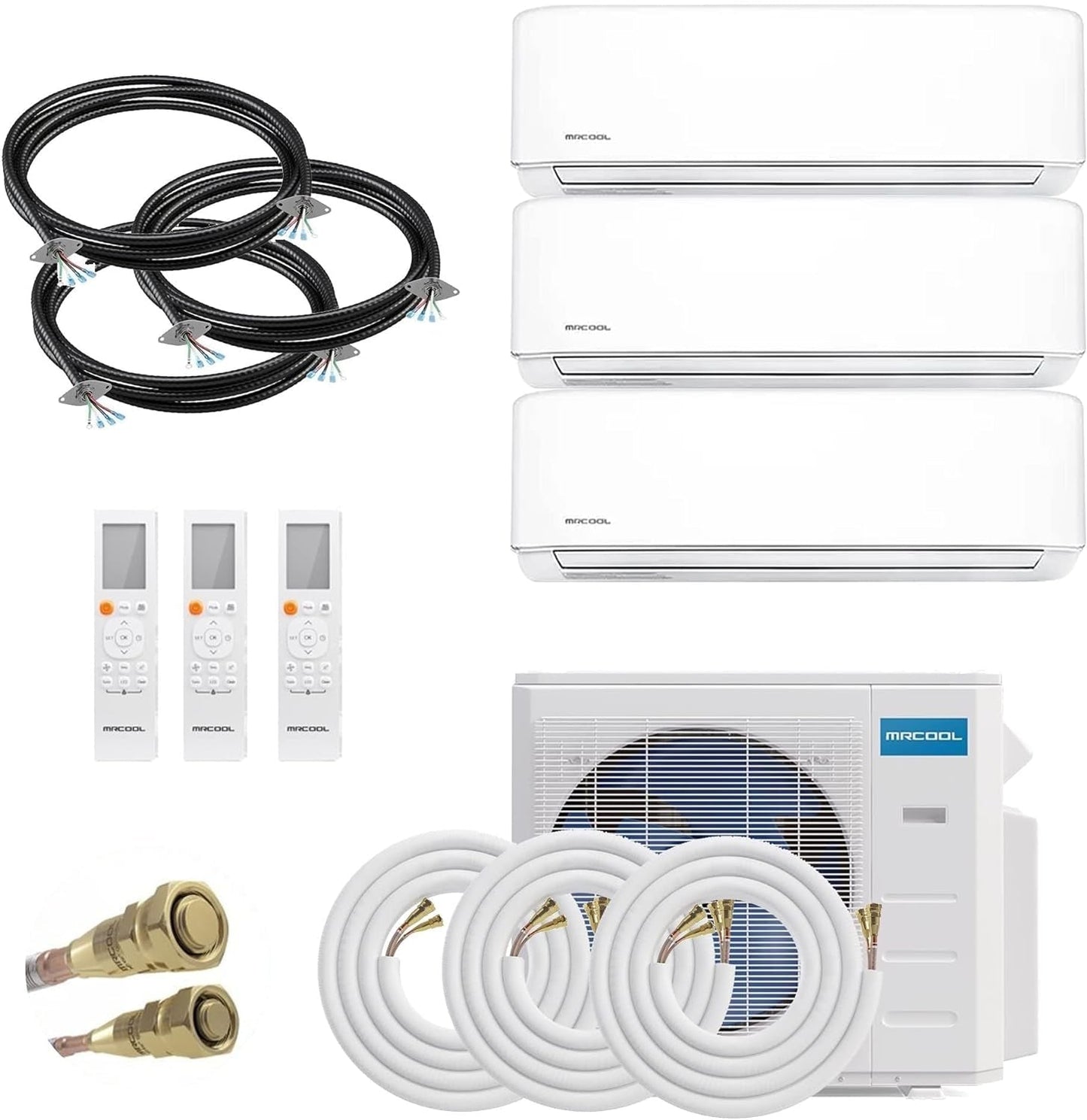 MRCOOL DIYM336HPW01C28 DIY Multi-Zone Series Ductless Heat Pump, White