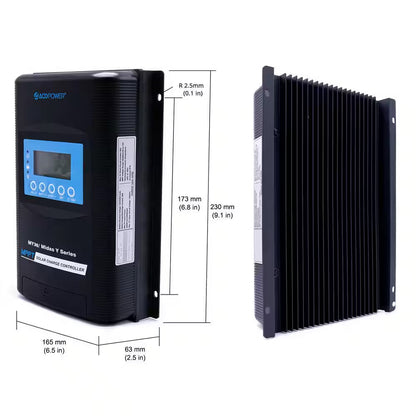 200-Watt Monocrystalline Offgrid Solar Power Kit with 2 X 100-Watt Solar Panel, 30 Amp MPPT Charge Controller