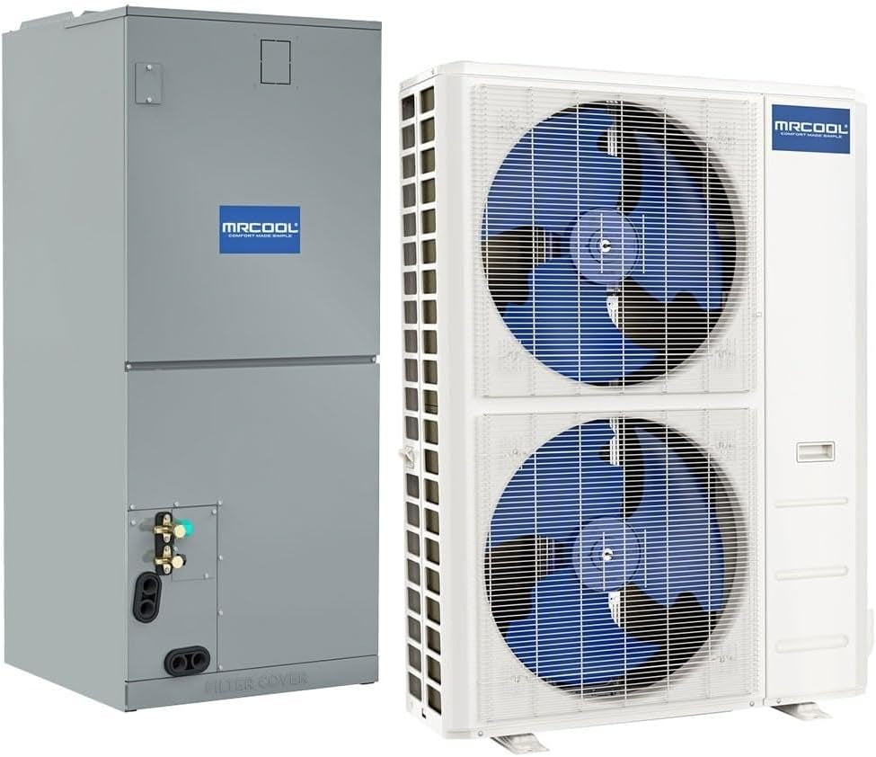 17.4 SEER2 Mrcool Hyper Heat Central Ducted Split System with 10 Year Labor Warranty (3 Ton)