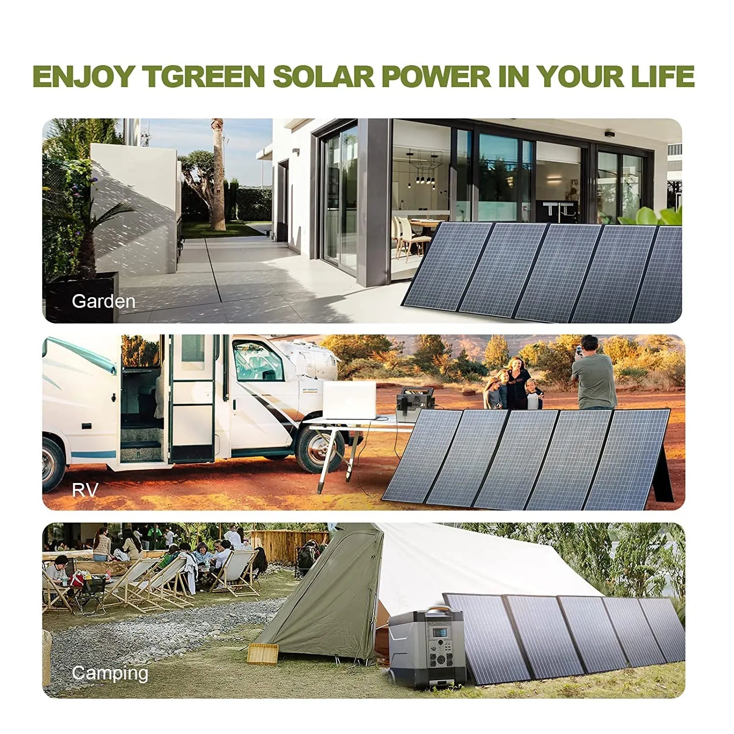 400W / 200W / 140W / 100W / 60W Solar Charger，Portable Waterproof Foldable Solar Panel for Camping RV Garden Roof