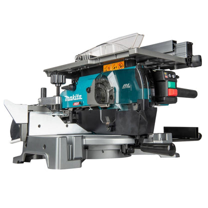 Makita LH001GZ 40V Max XGT Brushless 260mm Table Top Mitre Saw with 1 x 5.0Ah Battery & Charger
