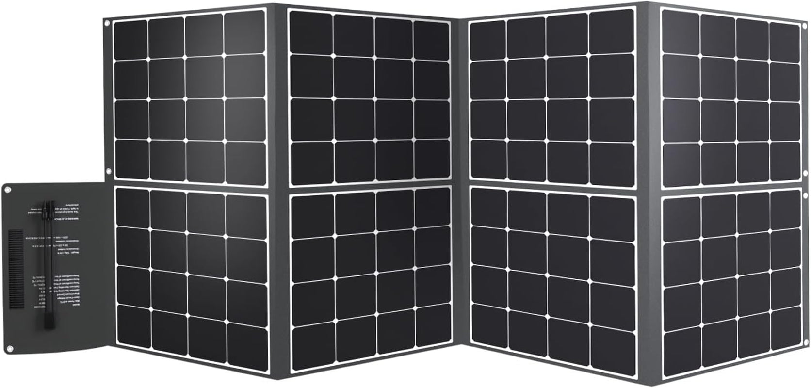 400W Portable Solar Panel Foldable Monocrystalline Solar Blanket, Huge Power Solar Panel, Sunpower Solar Cells 23.7% High Efficiency for Power Station Outdoor Camping RV Solar Generator