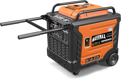 Portable Generator, 9000W Super Quietdual Fuel Portable Engine with Parallel Capability, Remote/Electric Start, Ideal for Home Backup Power.Epa &CARB Compliant (Gm9000Iedc)