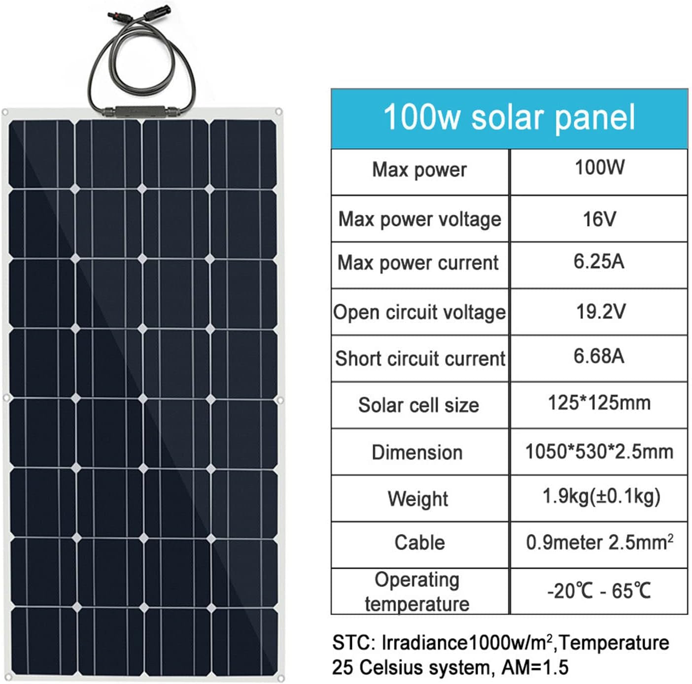 900W 18V Monocrystalline Bendable Solar Battery Charger 3 300W Flexible Solar Panels for Rv,Boat,Cabin,Tent,Car,Trailer,With Solar Controller PV Connector Wire,