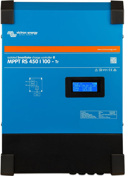 Smartsolar MPPT RS Tr Solar Charge Controller (Bluetooth) - Charge Controllers for Solar Panels - 450V, DC 100 Amp, 48-Volt