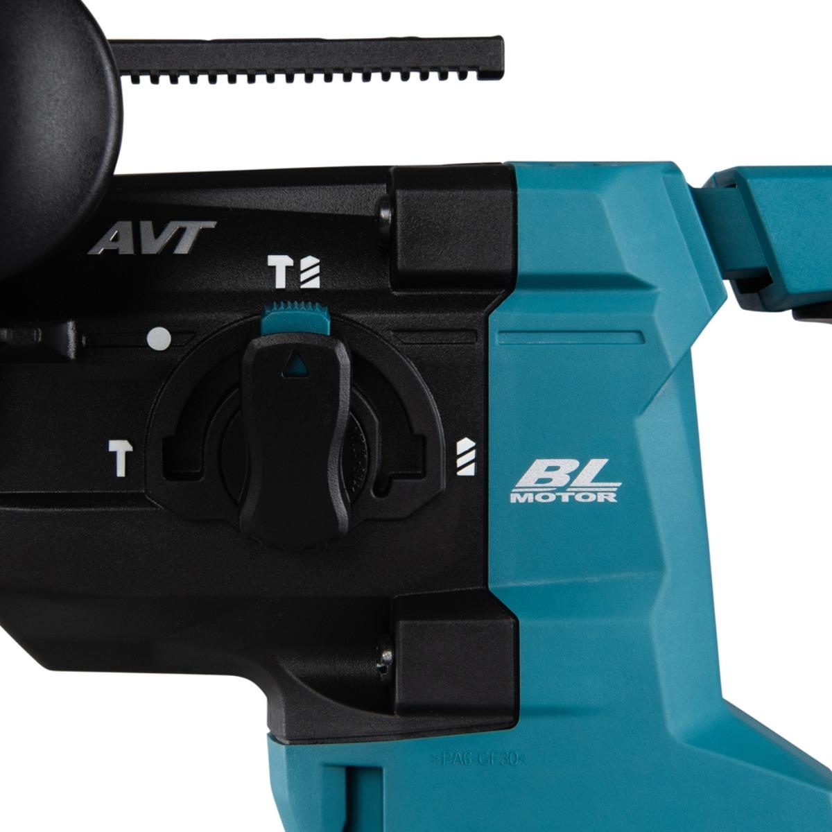 Makita HR010GZ 40V Max XGT Brushless SDS-PLUS Rotary Hammer Drill with 2 x 5.0Ah Battery Charger & Bag
