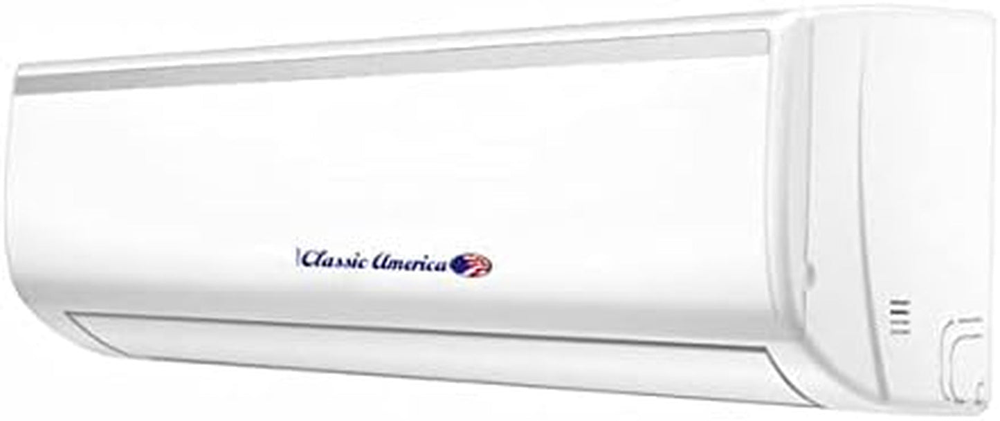 (24000BTU/240VAC/20SEER) Mini Split Ac/Heating System - 1250 Sqft Coverage - Ductless/Wall Mounted - Energy Saving Inverter - Includes 16' Installation Kit and Remote -Wifi/Alexa Ready