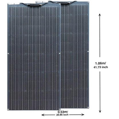100W 200W 300W 400W Solar Panel Kit or 18V Flexible Mono Photovoltaic Solar Plate Power 12V 24V Camping Car Solar Panels