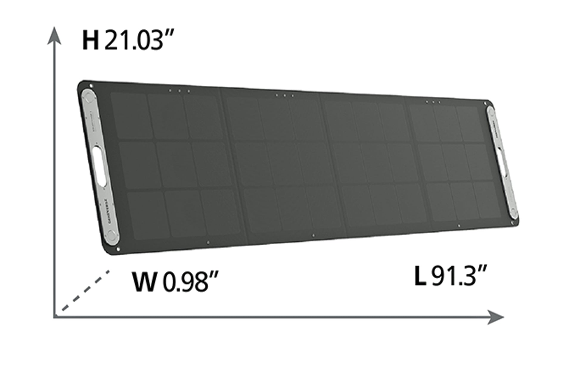 Solarpower 2: All-Weather Portable Solar Panel Power Generator. 200W Output. 50% Higher Conversion Efficiency. 30-Second Hassle-Free Setup. IP67 Waterproof Rated- 2PK