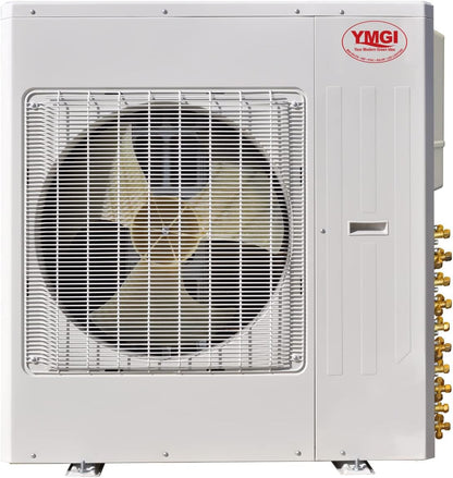 (59)4 Series Mini Split 48K Btu/H 21 SEER Condensing Unit with 4 X 12K Btu Ceiling Cassette Indoor Units