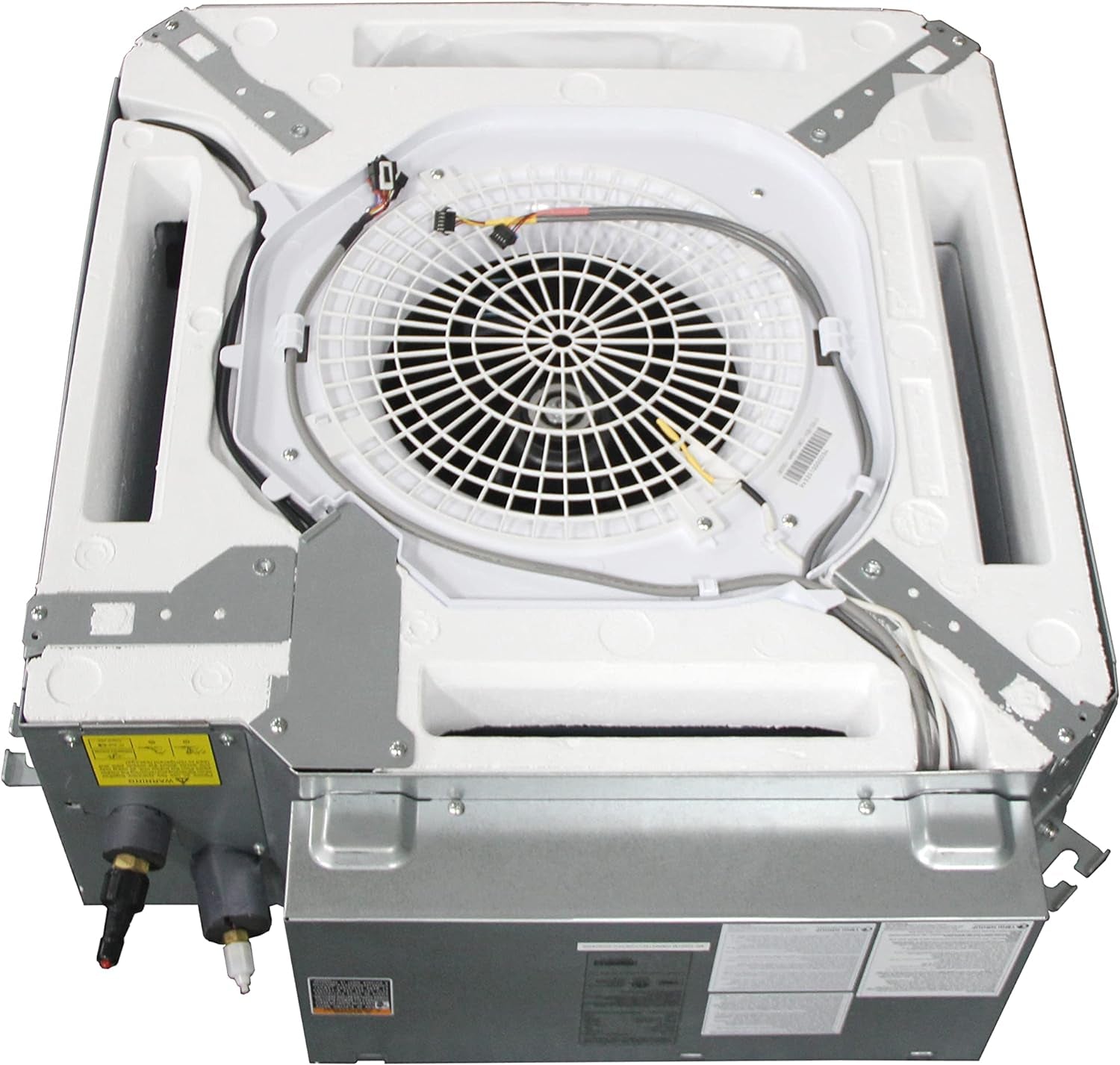 (59)4 Series Mini Split 36K Btu/H 21 SEER Condensing Unit with 3 X 12K Btu Ceiling Cassette Indoor Units