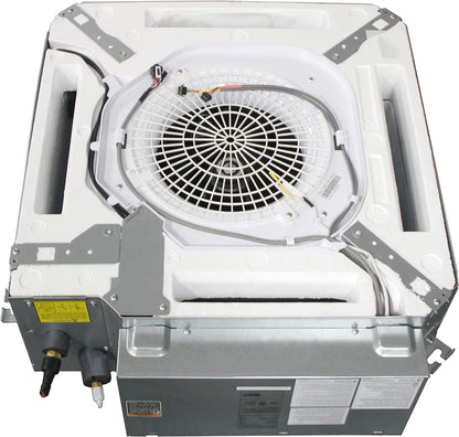 (59)4 Series Mini Split 48K Btu/H 21 SEER Condensing Unit with 4 X 12K Btu Ceiling Cassette Indoor Units