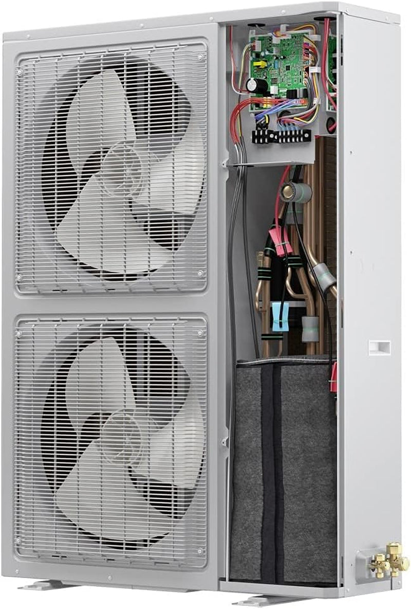 4 to 5 Ton 18 SEER Variable Speed Mrcool Universal Central Heat Pump Split System - Upflow/Horizontal with Quick Connect Lineset - 50 Feet