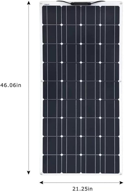 400W 600W 800W 1200W 18V Ultra Light Portable Solar Panel Module Kit,Flexible Solar Panel with Controller 40A,Monocrystalline Bendable Solar Battery Charger for Home Camper RV Boat and Car,4X300W